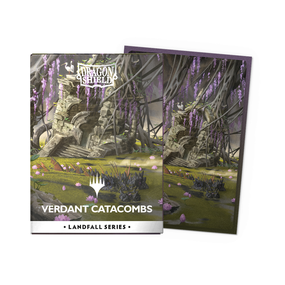 Dragon Shield: Standard 100ct Sleeves - Landfall Series - Verdant Catacomb (Dual Matte)