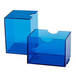Dragon Shield: Strongbox - Clear Blue