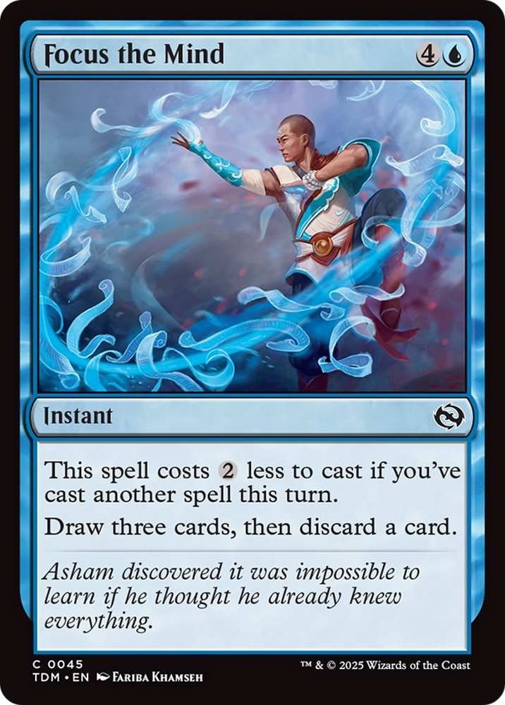 Focus the Mind [Tarkir: Dragonstorm]