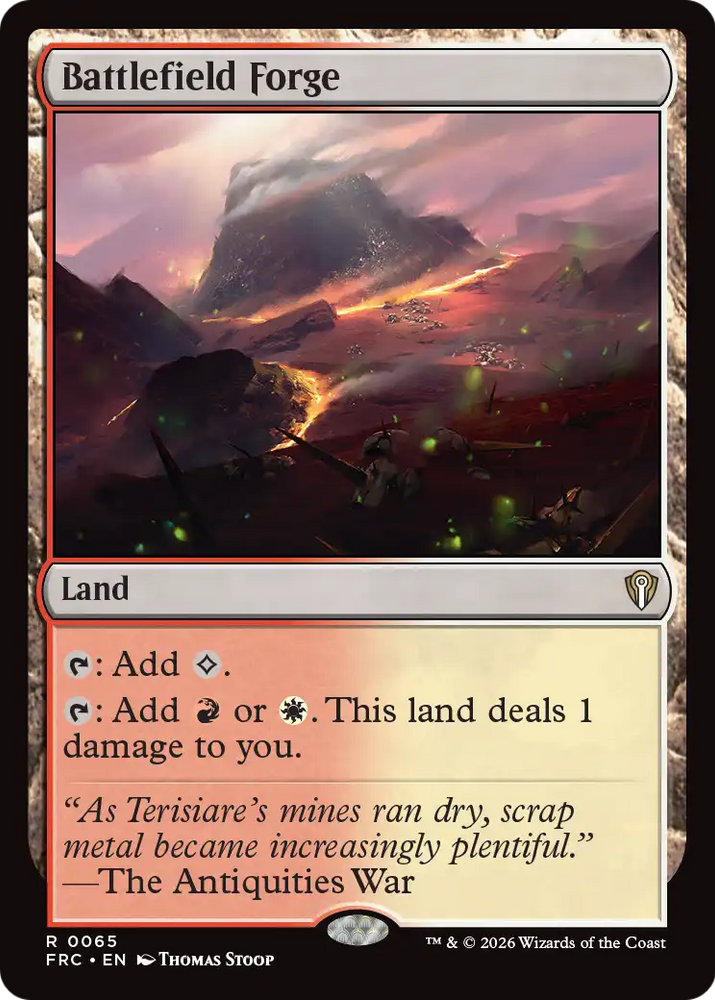Battlefield Forge [Reality Fracture Commander]