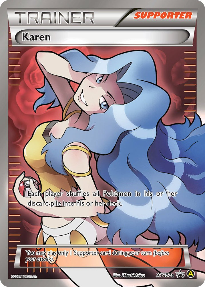 Karen (XY177a) [Alternate Art Promos]