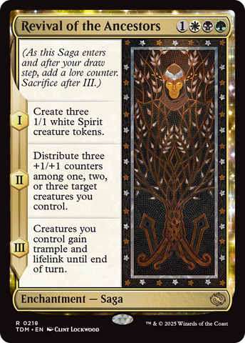 Revival of the Ancestors [Tarkir: Dragonstorm]