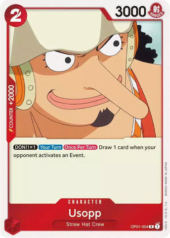 Usopp [One Piece Demo Deck Cards]