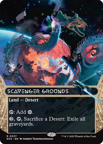 Scavenger Grounds (0037) (Borderless) [Edge of Eternities: Stellar Sights]