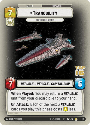 Tranquility - Inspiring Flagship (2/2) (Top 16) (2/2) [Store Showdown Promos]