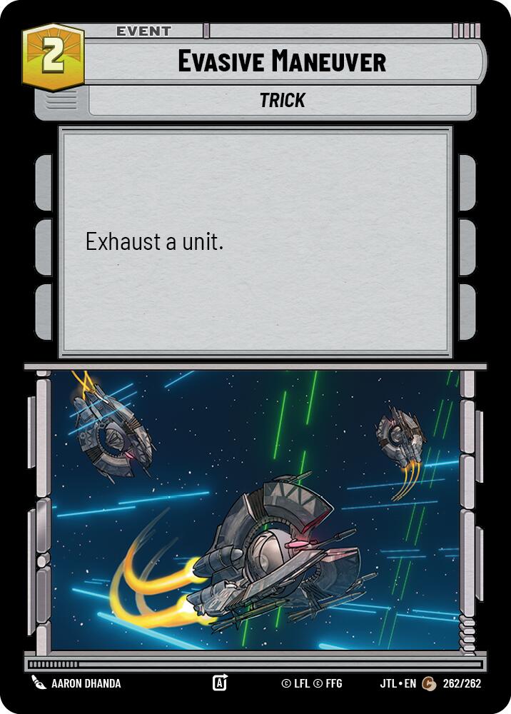 Evasive Maneuver (262/262) (262/262) [Jump to Lightspeed]