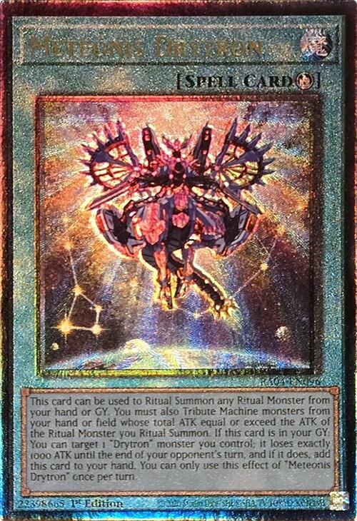 yugioh drytron cards Meteonis Drytron [RA04-EN096] Prismatic Ultimate Rare