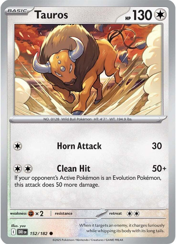 Tauros (152/182) [Scarlet & Violet: Destined Rivals]
