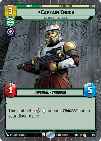 Captain Enoch (347) - Captain of the Guard (Hyperspace) (347) [Legends of the Force]