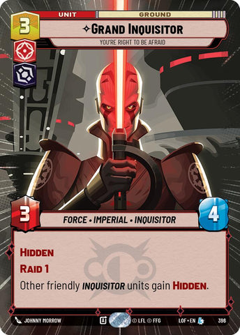 Grand Inquisitor (396) - You're Right to Be Afraid (Hyperspace) (396) [Legends of the Force]
