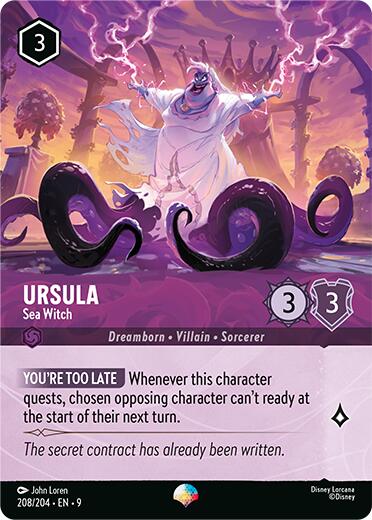 Ursula - Sea Witch (Epic) (208/204) [Fabled]