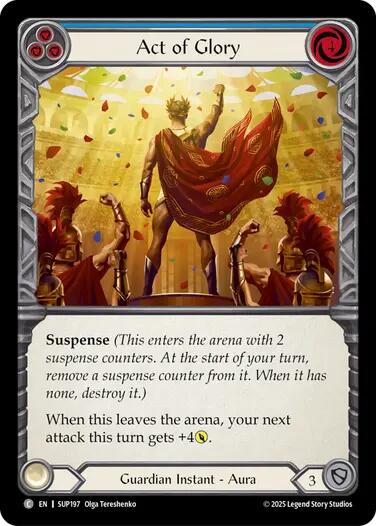 Act of Glory (Blue) [SUP197] (Super Slam)