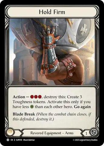 Hold Firm (Cold Foil) [SUP018] (Super Slam)  Cold Foil