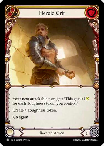 Heroic Grit [SUP056] (Super Slam)  Rainbow Foil