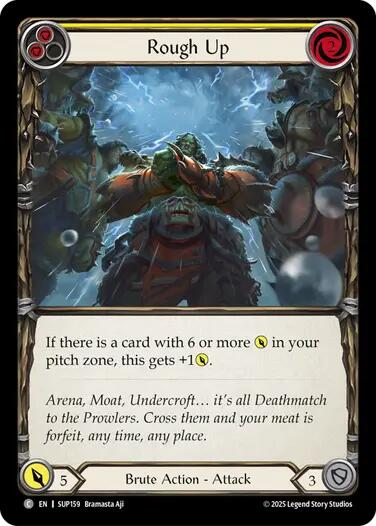 Rough Up (Yellow) [SUP159] (Super Slam)