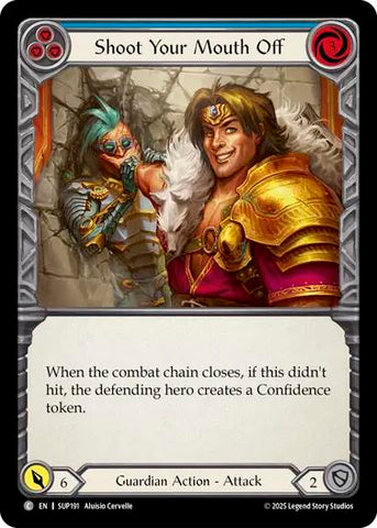 Shoot Your Mouth Off (Blue) [SUP191] (Super Slam)