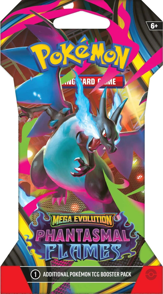 Mega Evolution: Phantasmal Flames - Sleeved Booster Pack