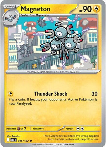 Magneton (046/132) [Mega Evolution: Base Set]