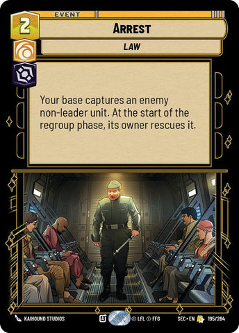 Arrest (195/264) (195/264) [Secrets of Power]
