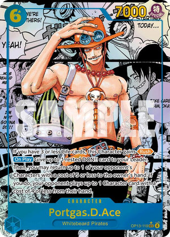 Portgas.D.Ace (Super Alternate Art) [Carrying On His Will]