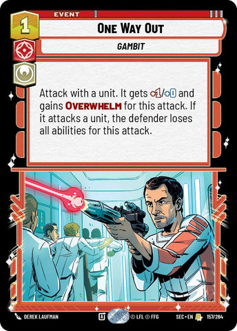 One Way Out (157/264) (157/264) [Secrets of Power]