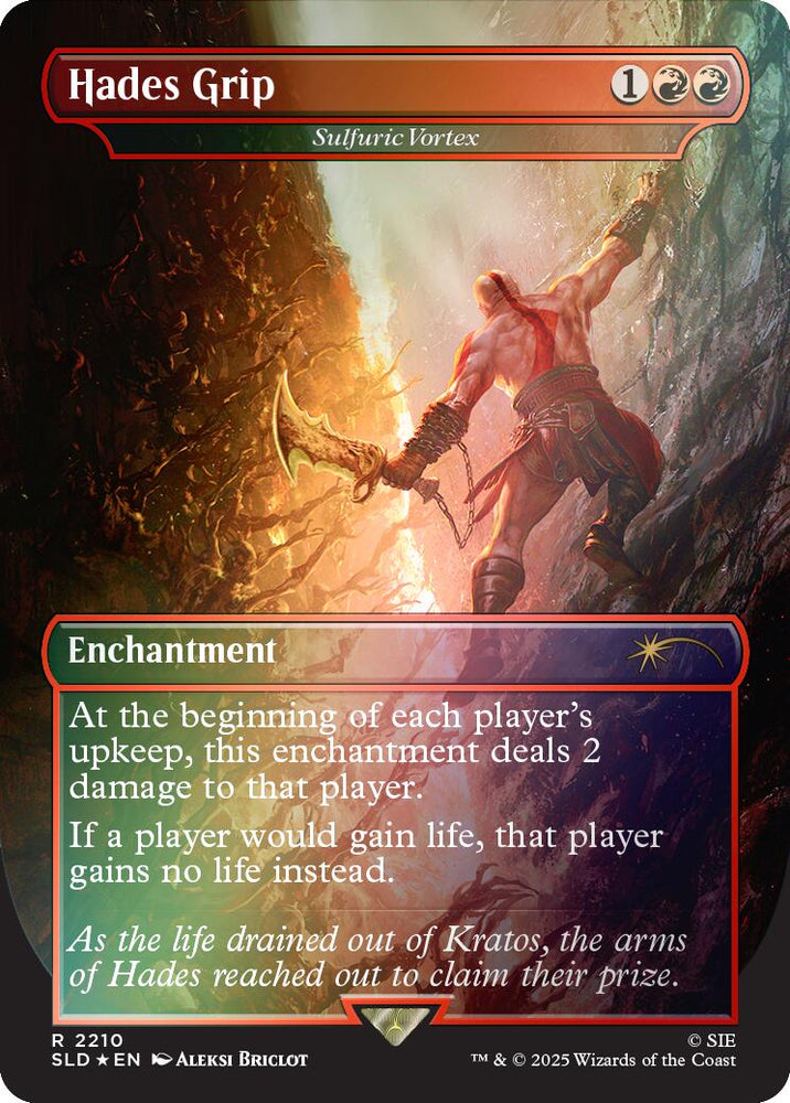 Hades Grip - Sulfuric Vortex (Rainbow Foil) [Secret Lair Drop Series]