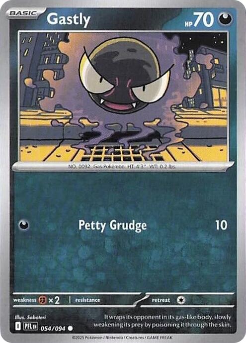Gastly (054/094) [Mega Evolution: Phantasmal Flames]