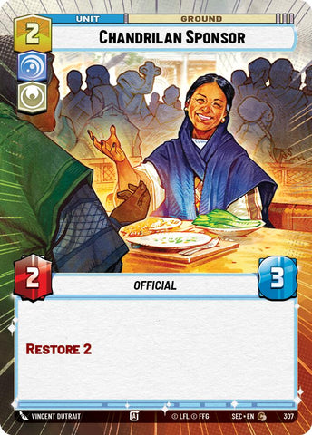 Chandrilan Sponsor (307) (Hyperspace) (307) [Secrets of Power]