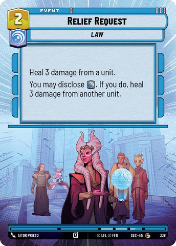 Relief Request (338) (Hyperspace) (338) [Secrets of Power]