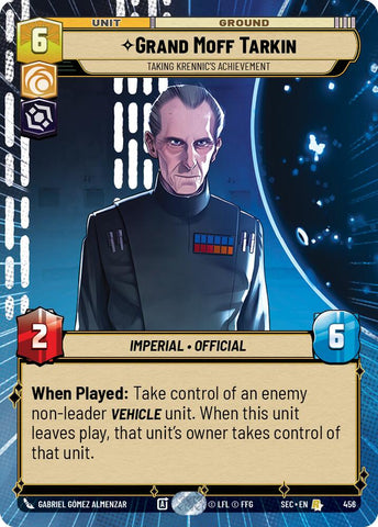 Grand Moff Tarkin - Taking Krennic's Achievement (Hyperspace) (456) (456) [Secrets of Power]