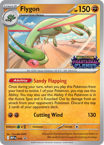 Flygon (016) (Prerelease) [Mega Evolution Promo]