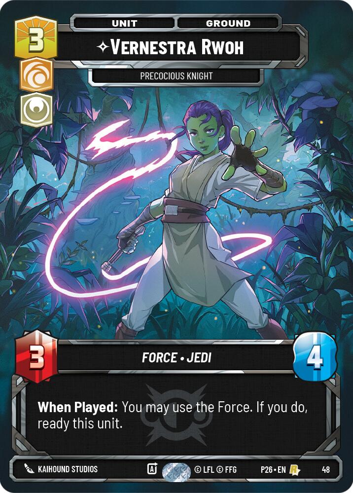 Vernestra Rwoh - Precocious Knight (48) (48) [Sector and Regional Promos: Season 1]