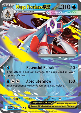 Mega Froslass ex (047/217) [Mega Evolution: Ascended Heroes]