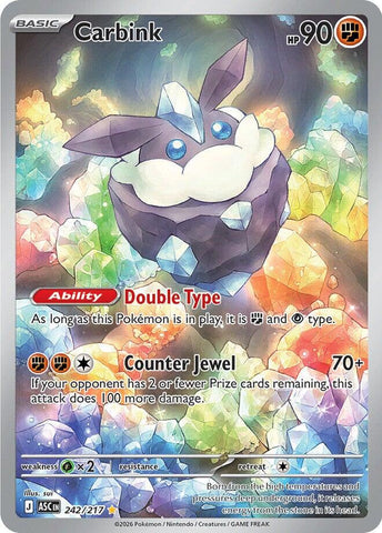 Carbink (242/217) [Mega Evolution: Ascended Heroes]