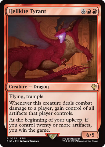 Hellkite Tyrant [FINAL FANTASY Commander]