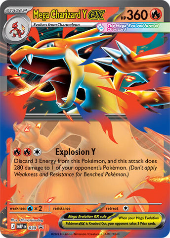 Mega Charizard Y ex (030) [Mega Evolution Promo]
