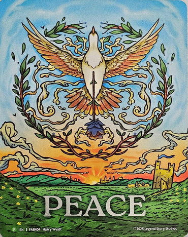 Peace [FAB404] (Promo)  Cold Foil
