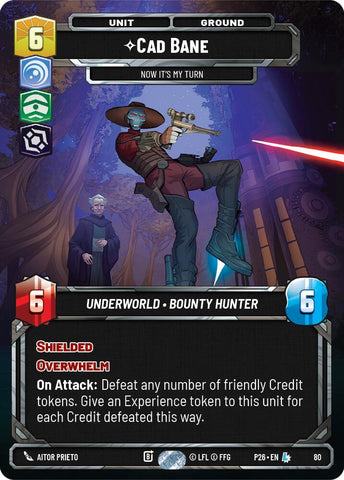 Cade Bane - Now It's My Turn (80) (80) [Sector and Regional Promos: Season 1]