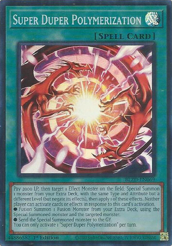 Super Duper Polymerization [BLZD-EN069] Super Rare