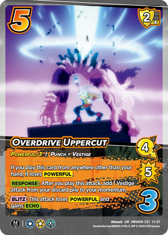 Overdrive Uppercut [Challenger Series: My Hero Academia - Final Battle]