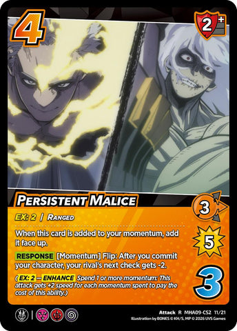 Persistent Malice [Challenger Series: My Hero Academia - Final Battle]