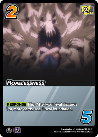 Hopelessness [Challenger Series: My Hero Academia - Final Battle]