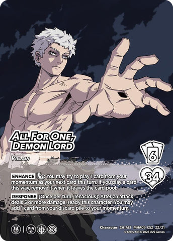 All For One, Demon Lord (Alternative Art) [Challenger Series: My Hero Academia - Final Battle]