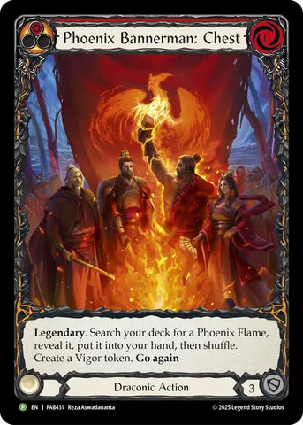 Phoenix Bannerman: Chest [FAB431] (Promo)  Cold Foil