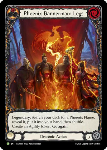 Phoenix Bannerman: Legs [FAB433] (Promo)  Cold Foil