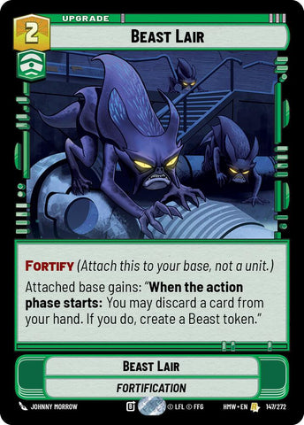 Beast Lair (147/272) (147/272) [Homeworlds]