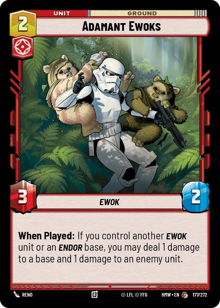Adamant Ewoks (177/272) (177/272) [Homeworlds]