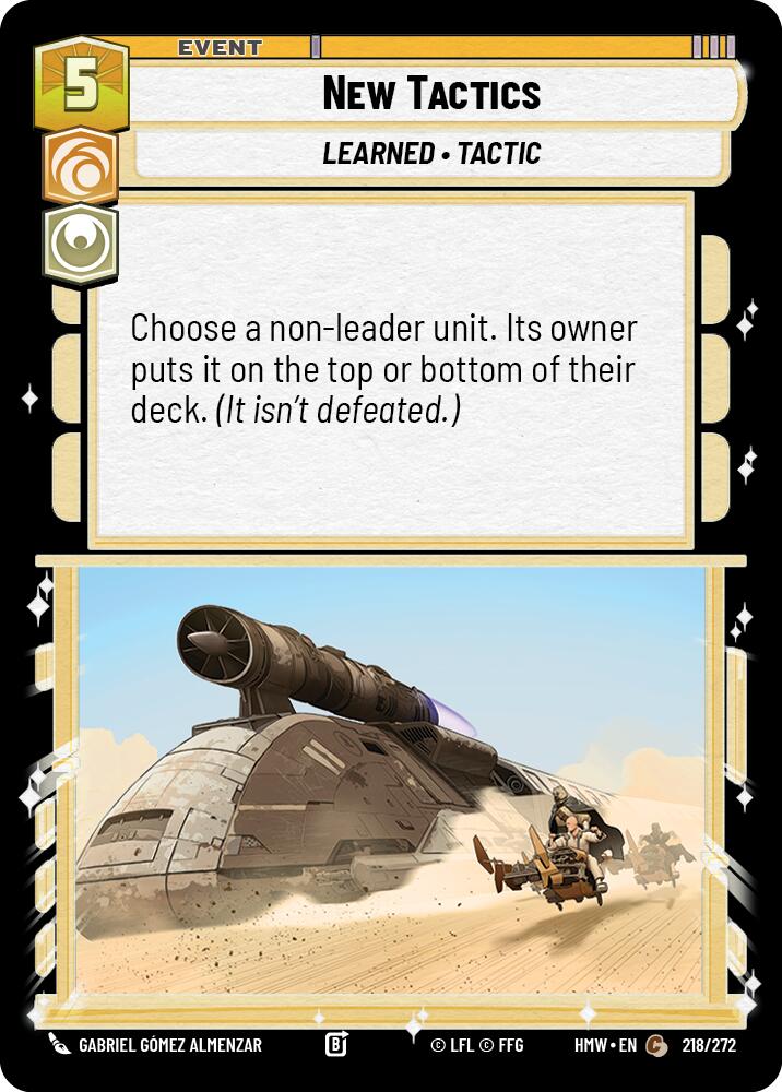 New Tactics (218/272) (218/272) [Homeworlds]