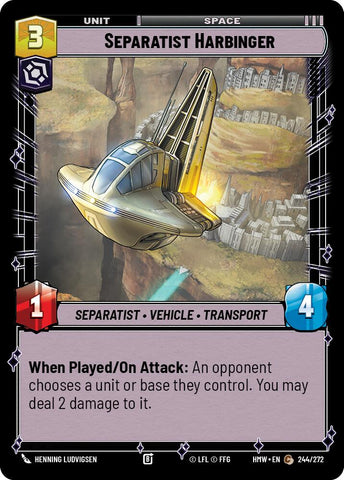 Separatist Harbinger (244/272) (244/272) [Homeworlds]