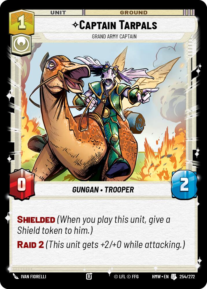 Captain Tarpals - Grand Army Captain (254/272) (254/272) [Homeworlds]